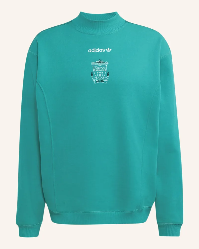 adidas Liverpool Fc Eqt Sweatshirt gruen Grün