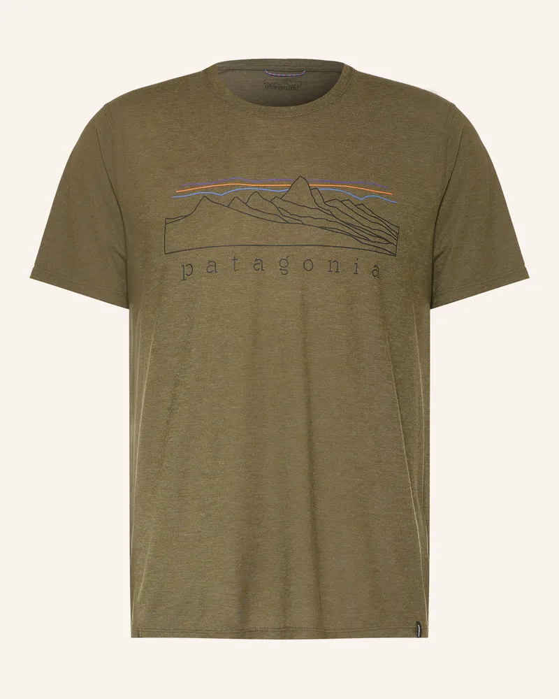 Patagonia Funktionsshirt Cap Cool Trail gruen Dunkelgrün