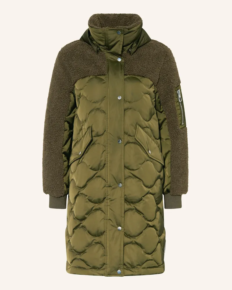 Marc O'Polo Daunenparka Oliv