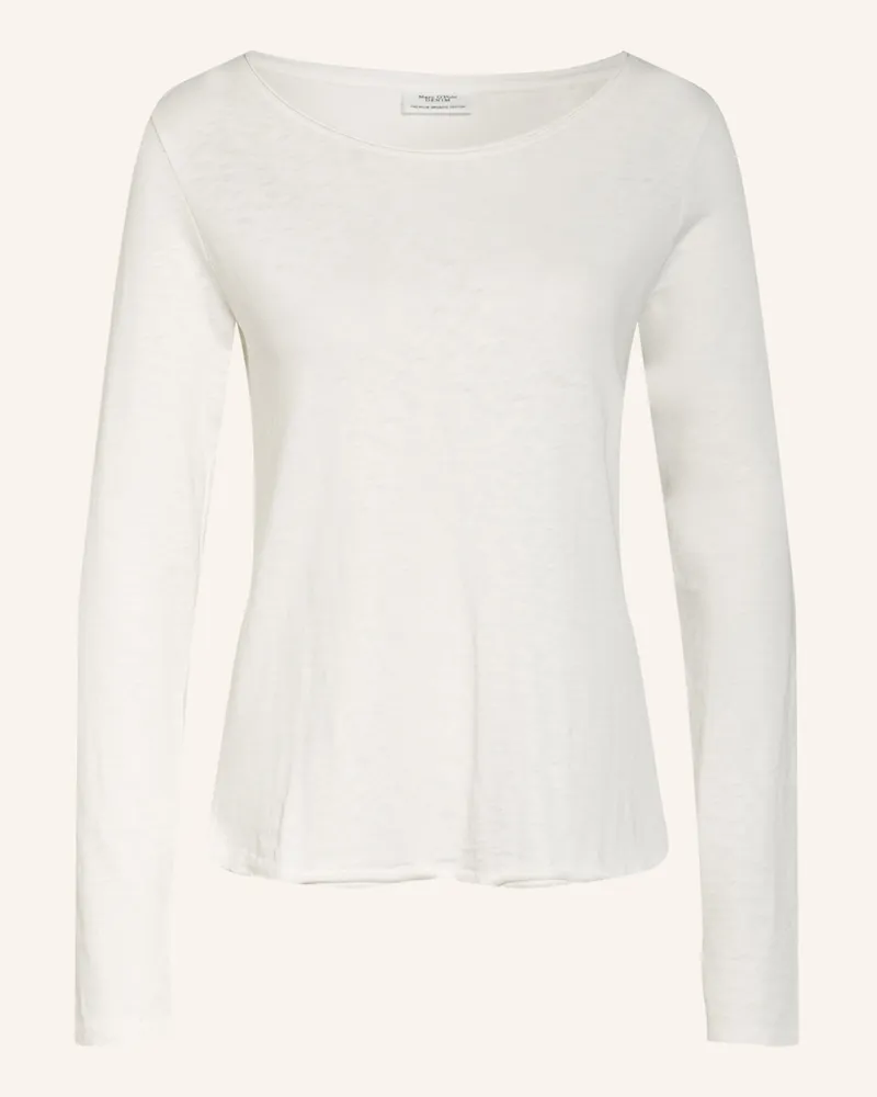 Marc O'Polo Longsleeve weiss Weiss
