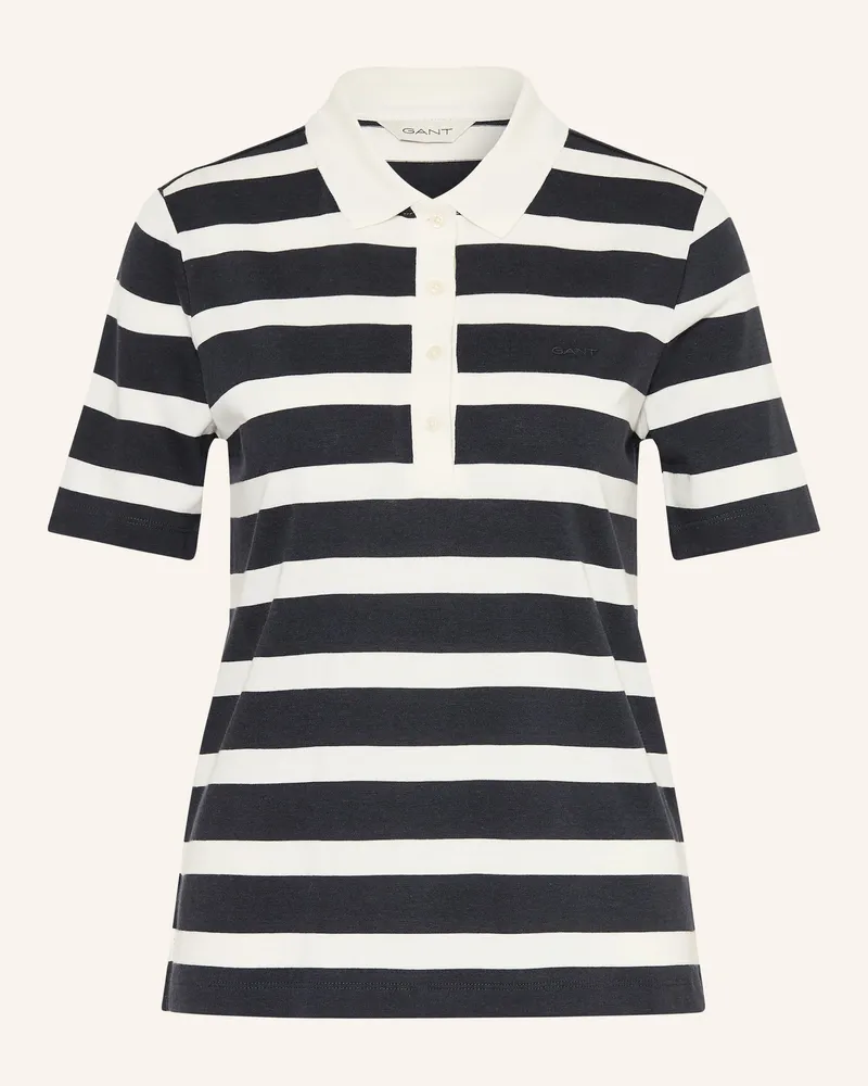 Gant Jersey-Poloshirt blau Dunkelblau