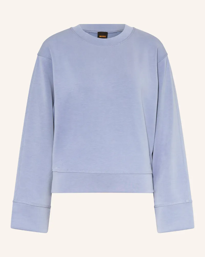 HUGO BOSS Sweatshirt EXANDRA Hellblau