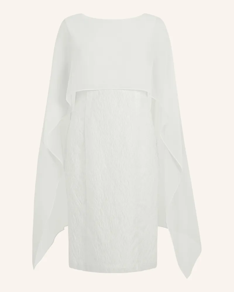 Apart Kleid mit Cape Creme