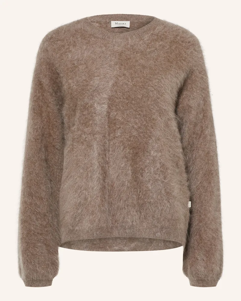 Maerz Cashmere-Pullover beige Taupe