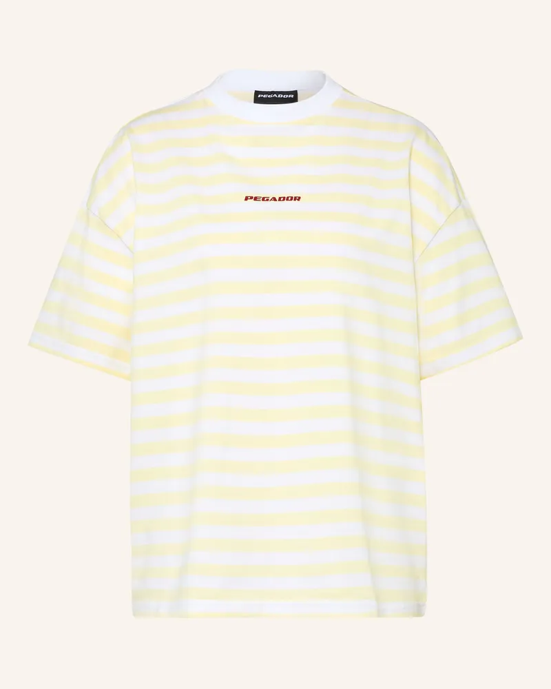 PEGADOR Oversized-Shirt Breda gelb Hellgelb