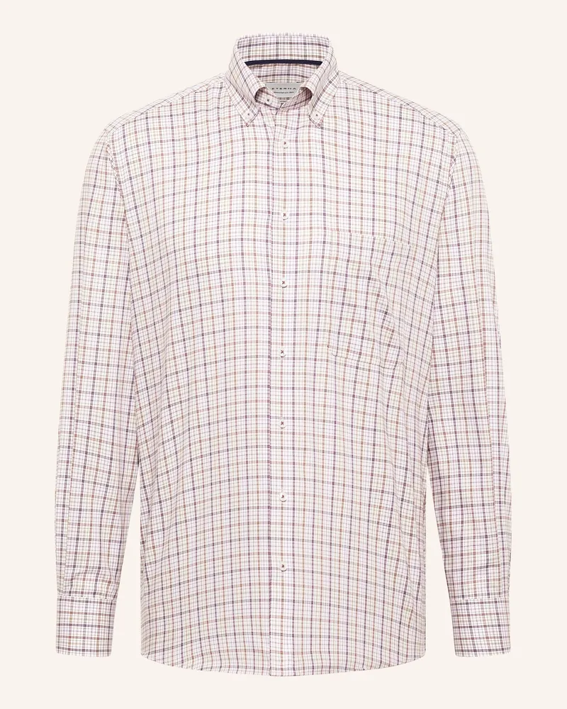 Eterna Hemd COMFORT FIT Braun