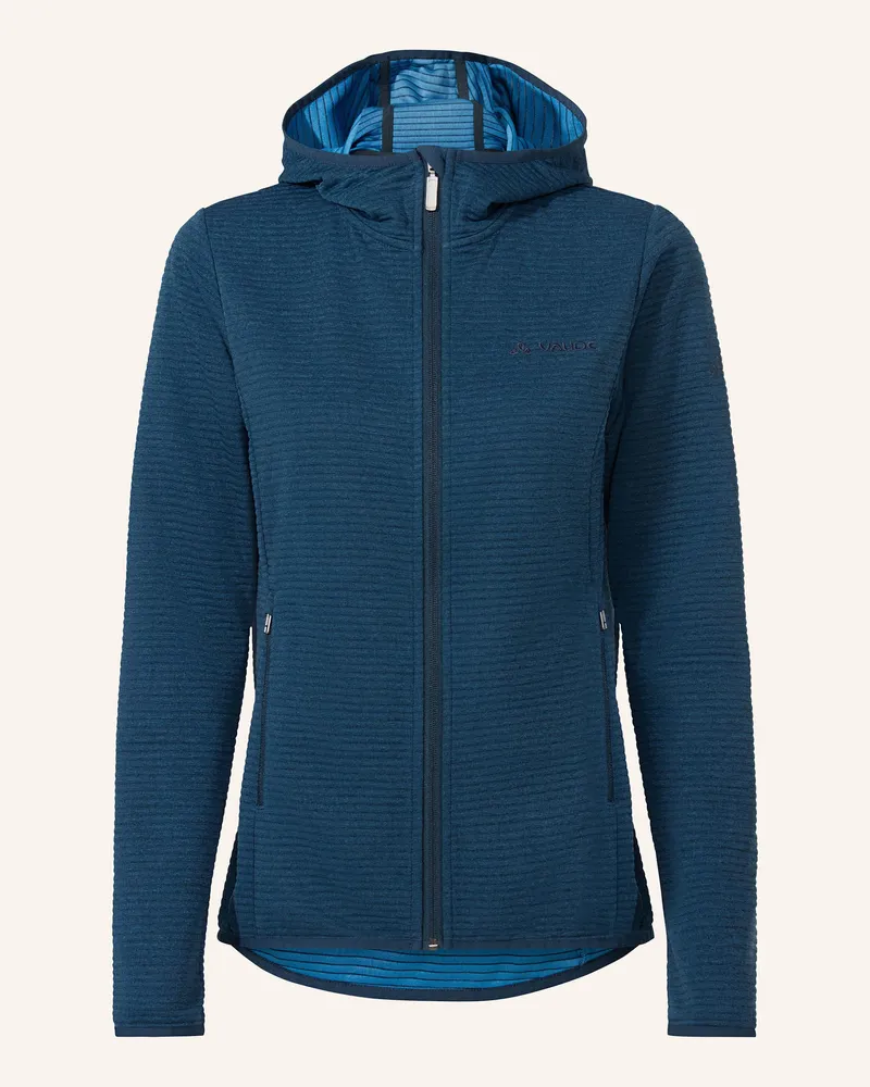Vaude Fleecejacke W STRONA HOODY JACKET II Blau