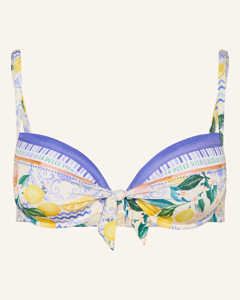 watercult Bügel-Bikini-Top Dolce Lemon blau Blau