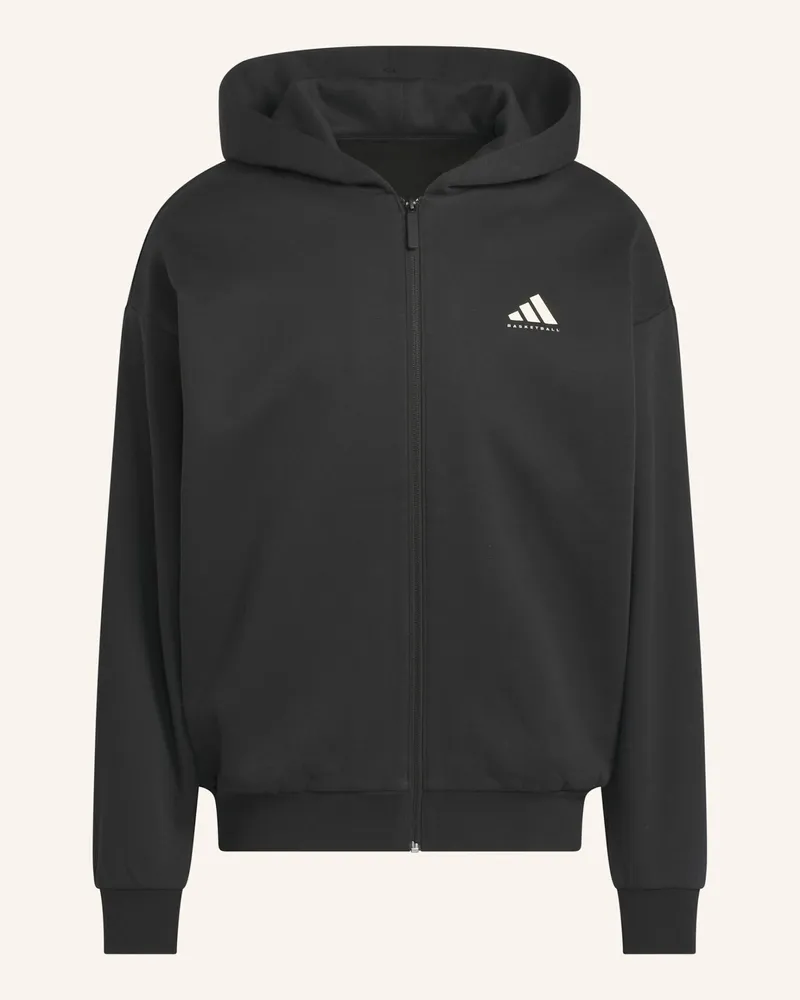 adidas ADIDAS BASKETBALL KAPUZENJACKE (GENDERNEUTRAL Schwarz