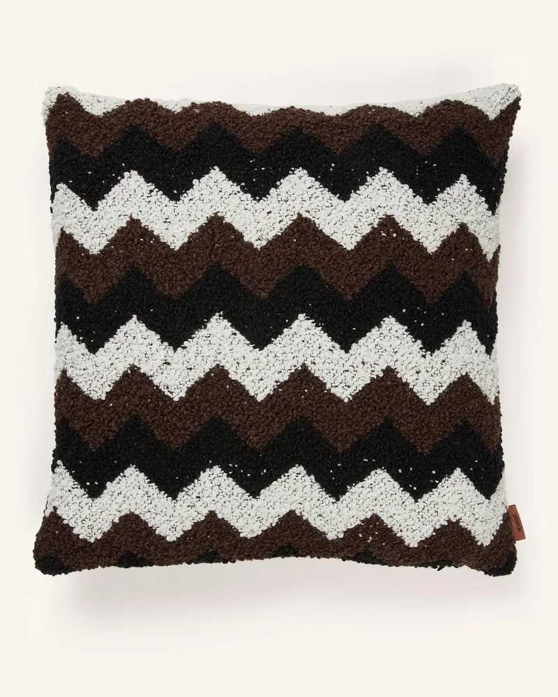 Missoni Home Dekokissen RICCIO mit Daunenfüllung Schwarz
