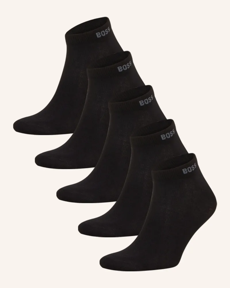 HUGO BOSS 5er-Pack Socken schwarz 001