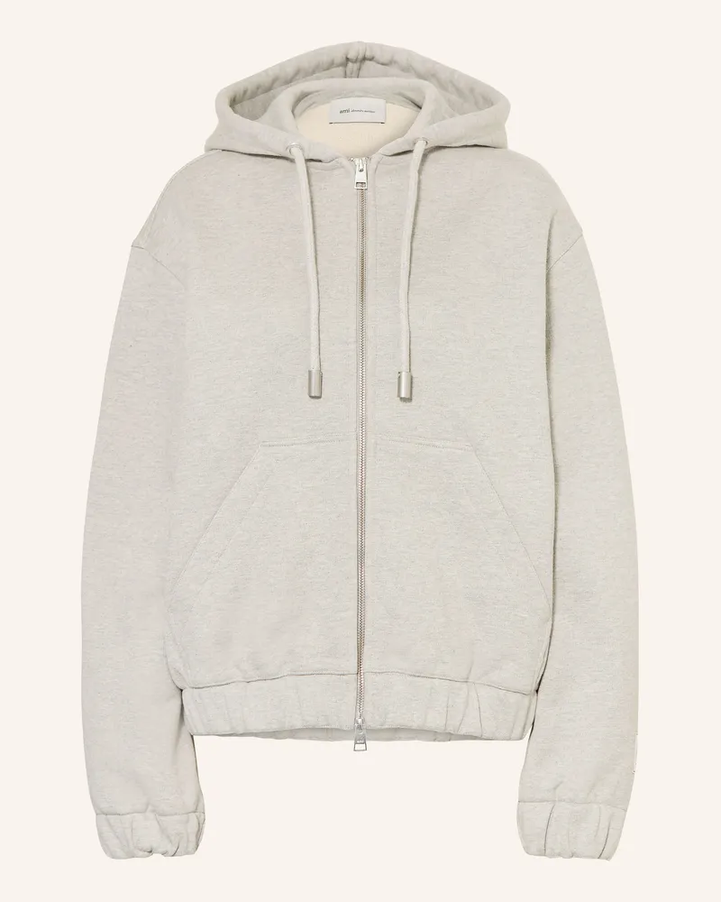 AMI Paris Sweatjacke grau Grau