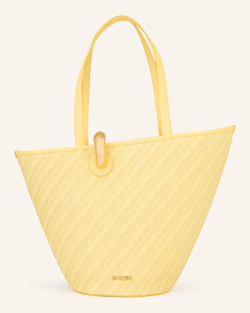 Jacquemus Shopper Le Bambola gelb Hellgelb