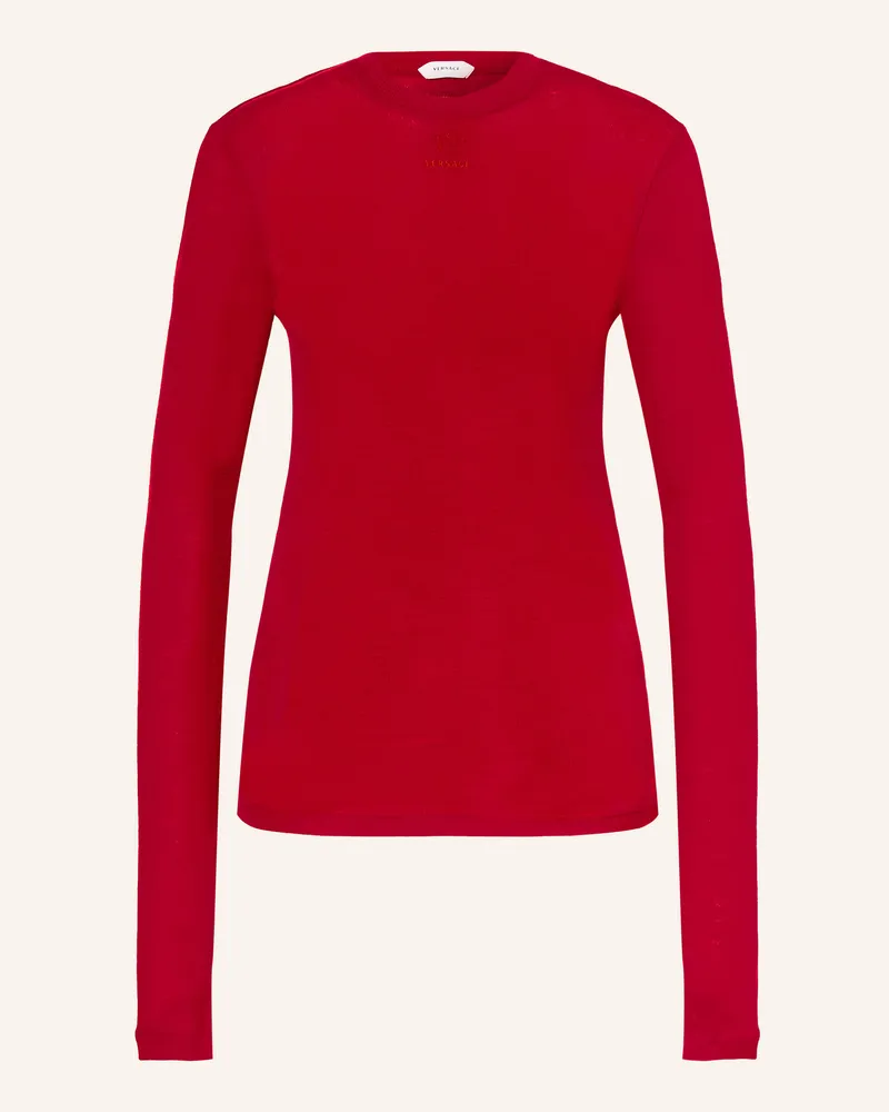 Versace Longsleeve rot Rot