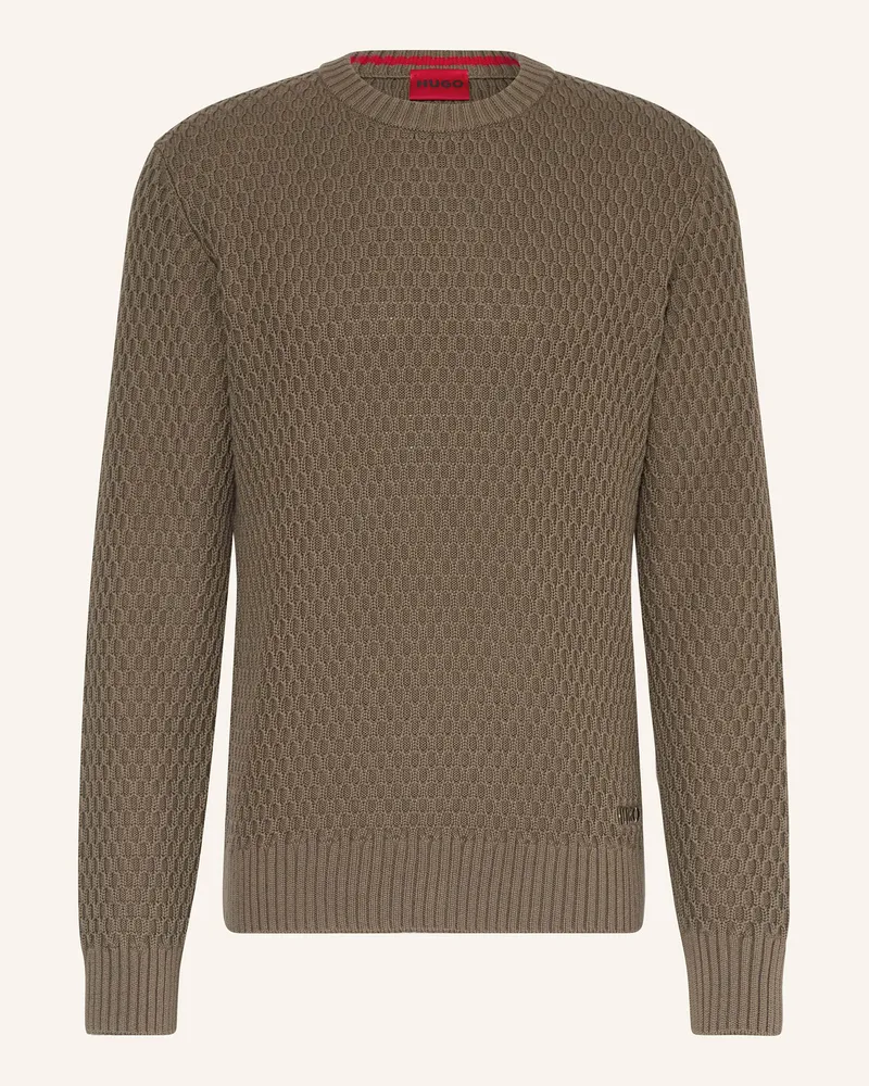 HUGO BOSS Pullover Syer beige Khaki