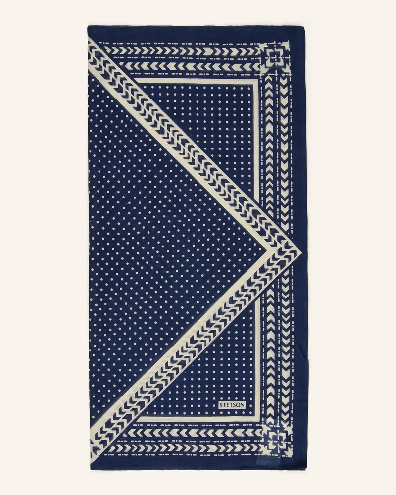 Stetson Tuch blau Dunkelblau