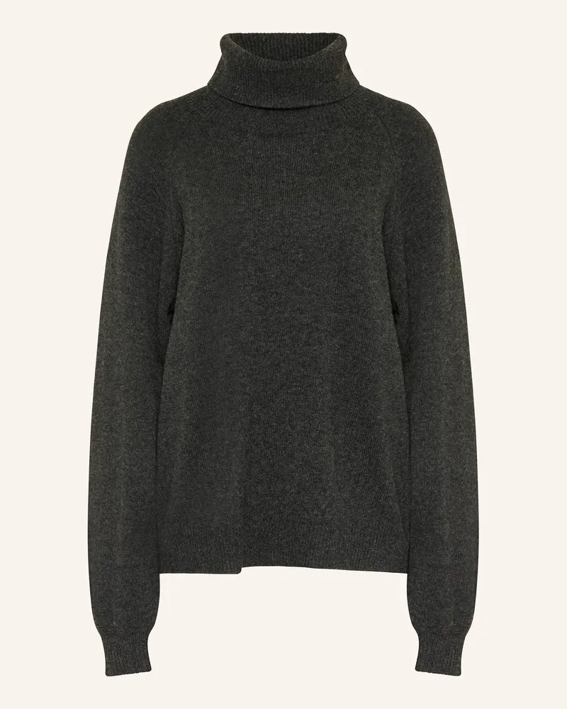 Gestuz Strickpullover MANZIGZ Dunkelgrau