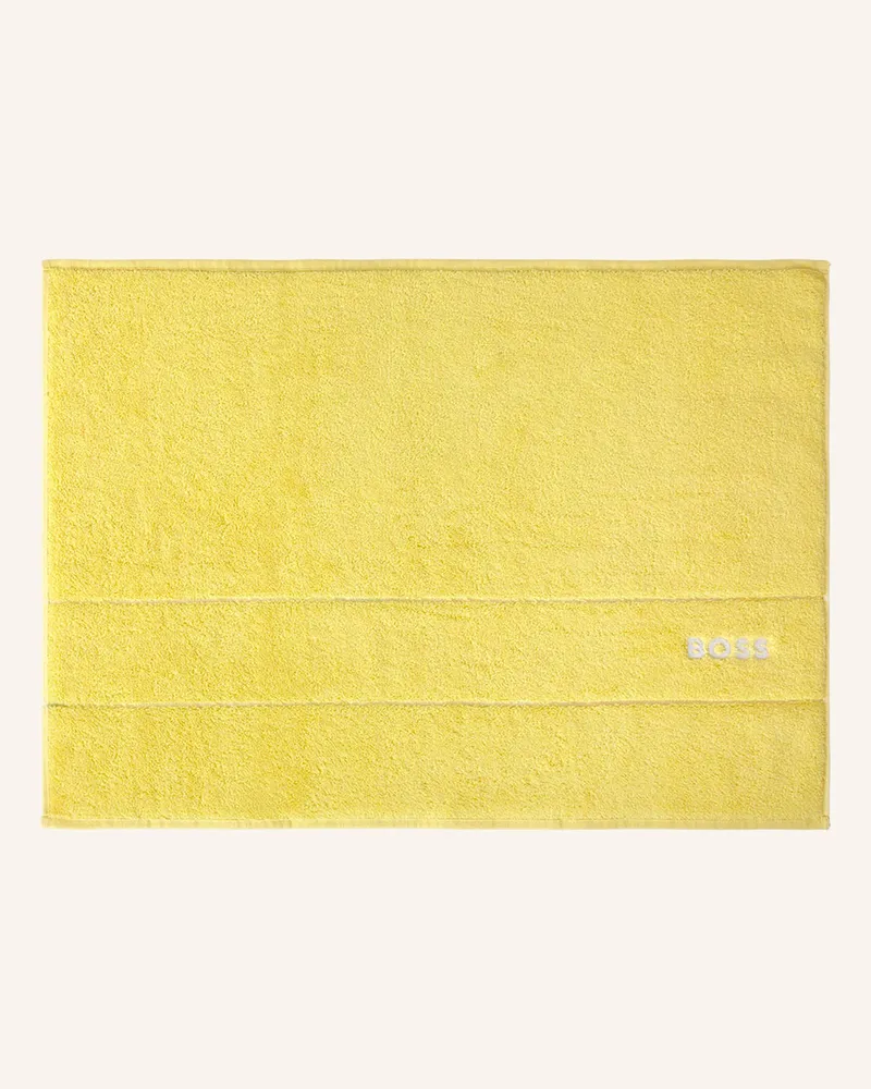 HUGO BOSS Badematte PLAIN Gelb