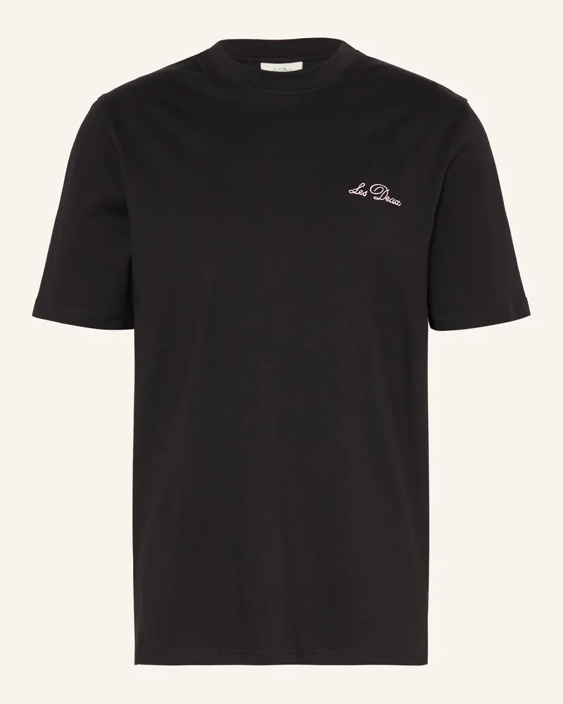 LES DEUX T-Shirt Wild Flower schwarz Schwarz