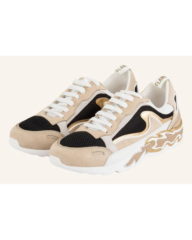 Sandro Sneaker - WEISS/ GOLD Gold