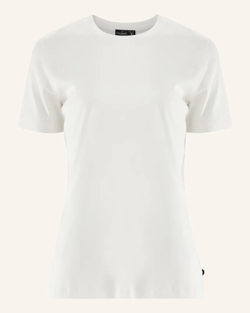 van Laack T-Shirt Modern Fit weiss Weiss