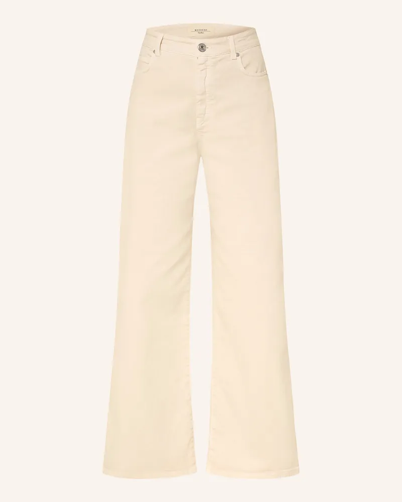 Max Mara Wide Leg Jeans Medina weiss 012