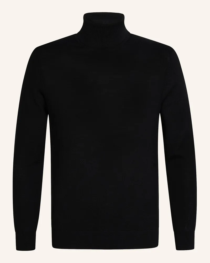 Profuomo Pullover schwarz Schwarz