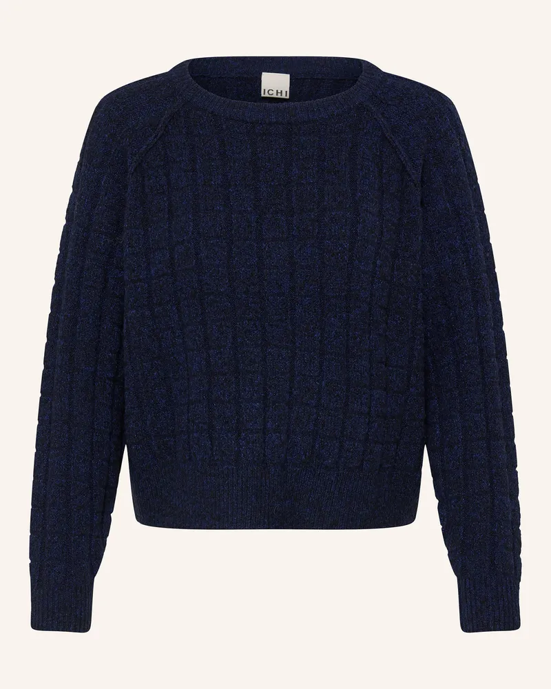 ICHI Pullover Ihdanilla blau Blau