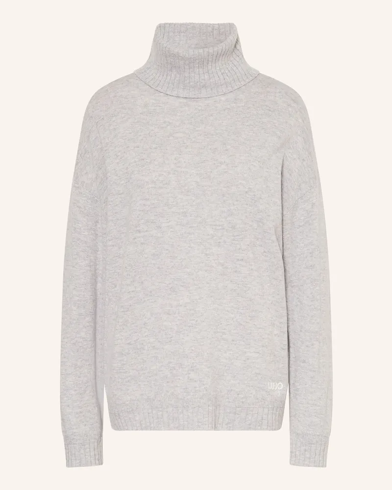 Liu Jo Rollkragenpullover Hellgrau