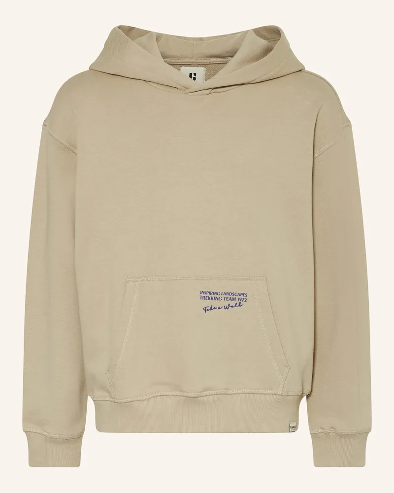 Garcia Jeanswear Hoodie Hellbraun