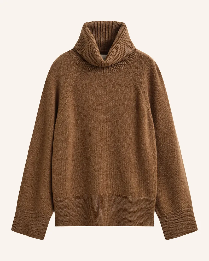 Gant Rollkragenpullover braun Braun