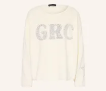 Fleecepullover mit Pailletten