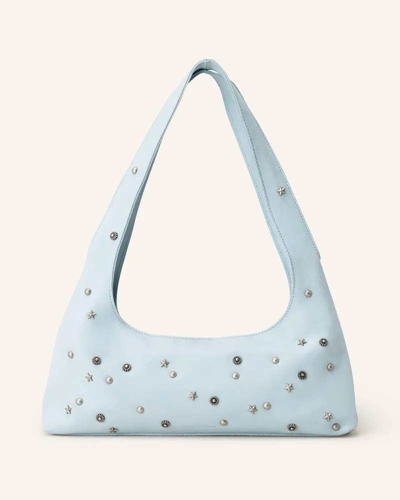 Marge Sherwood Hobo-Bag HALTER mit Nieten Hellblau