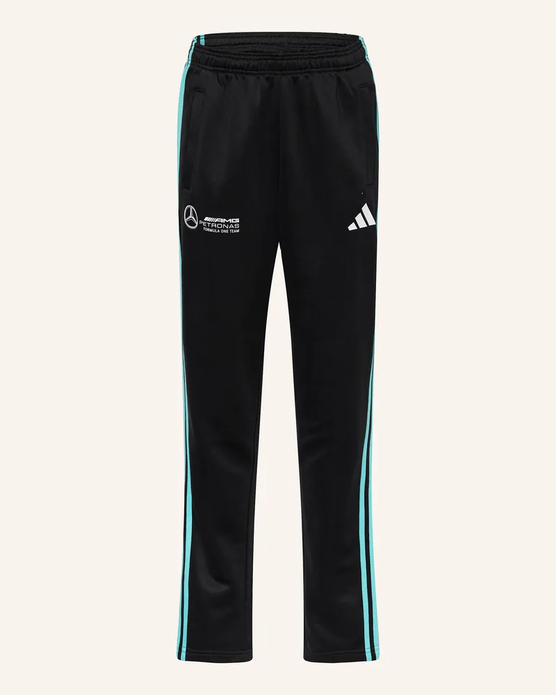 adidas Trainingshose MERCEDES - AMG PETRONAS FORMULA ONE TEAM DNA HOSE Schwarz