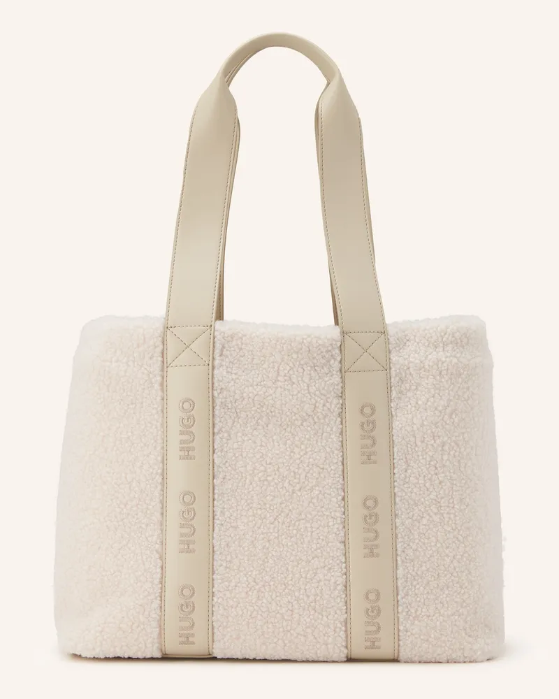HUGO BOSS Shopper Becky weiss Creme