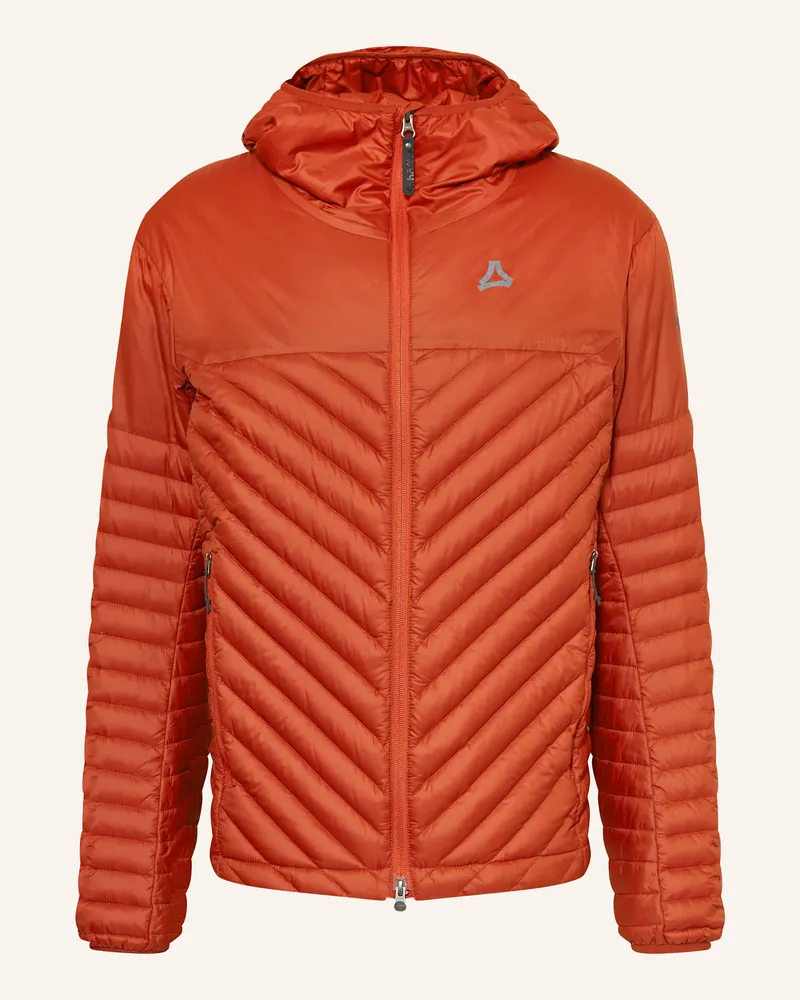 Schöffel Daunenjacke CASCATA Dunkelorange