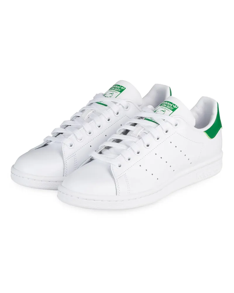 adidas Sneaker STAN SMITH - WEISS/ GRÜN Weiss