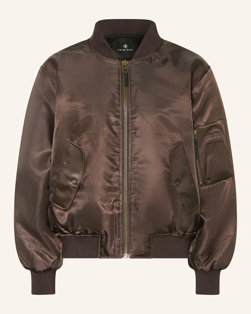 Anine Bing Blouson LEON Dunkelbraun