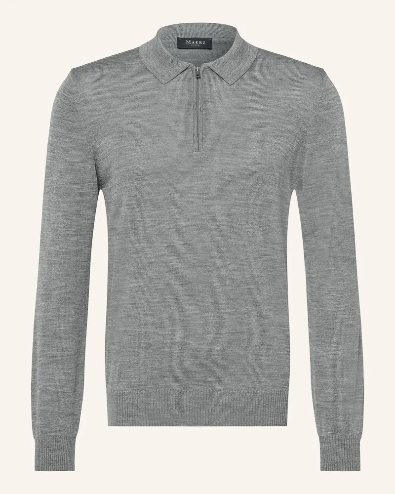 Maerz Pullover Aus Merinowolle grau Grau