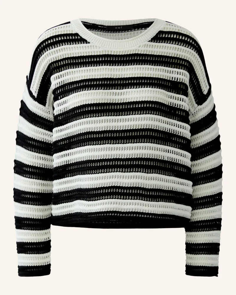 Oui  Pullover weiss Weiss