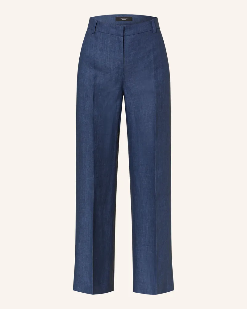 Max Mara Marlenehose MALIZIA aus Leinen 006