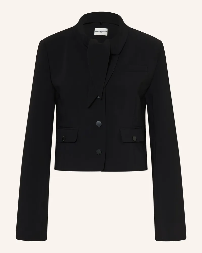 Claudie Pierlot Blazer Mit Abnehmbarem Kragen schwarz Schwarz