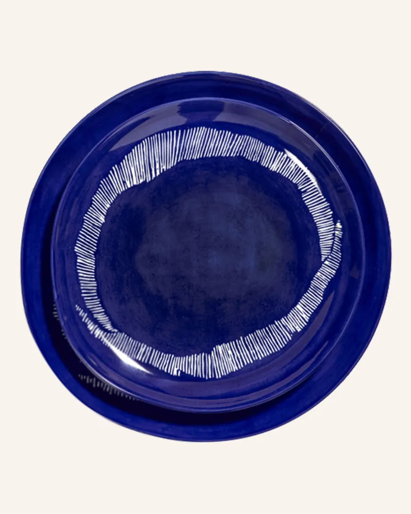 Serax 2er-Set Dessertteller FEAST Blau
