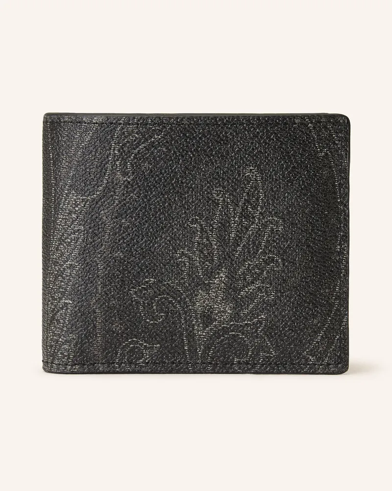 Etro Geldbörse Dunkelgrau