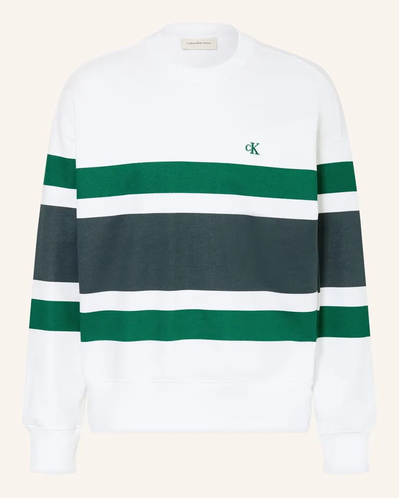 Calvin Klein Sweatshirt TERRY Grün
