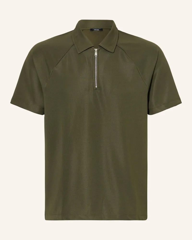 Reiss Piqué-Poloshirt WINSTON Dunkelgrün