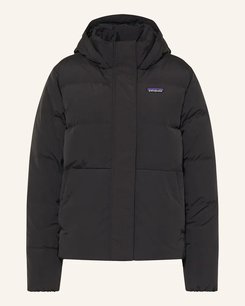 Patagonia Daunenjacke Sisar Down Hoody schwarz Schwarz