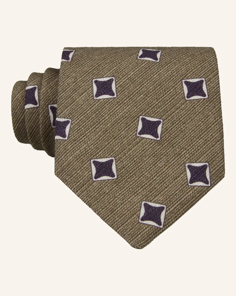 HUGO BOSS Krawatte H-TIE Khaki