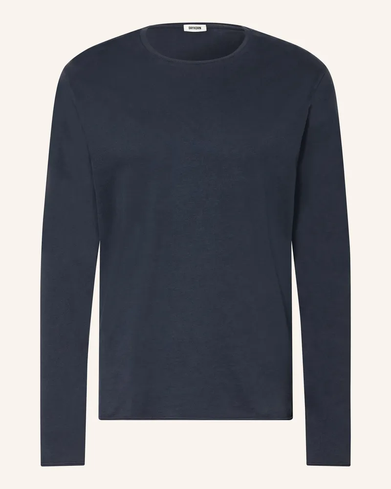 Drykorn Longsleeve Kendrick blau Dunkelblau