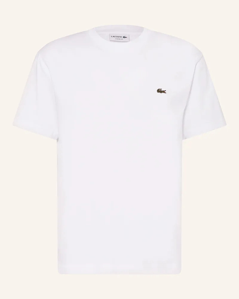 Lacoste T-Shirt weiss Weiss
